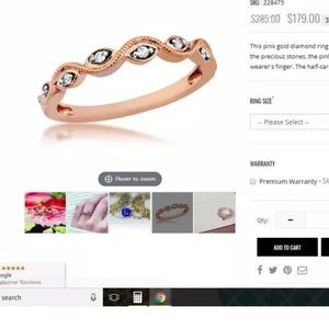 Stackable gold rings